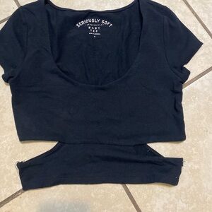 Black Baby Tee